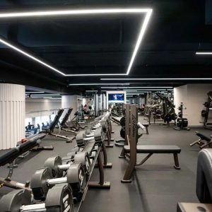 Degoma® Suelos de caucho para gimnasios - Fitness