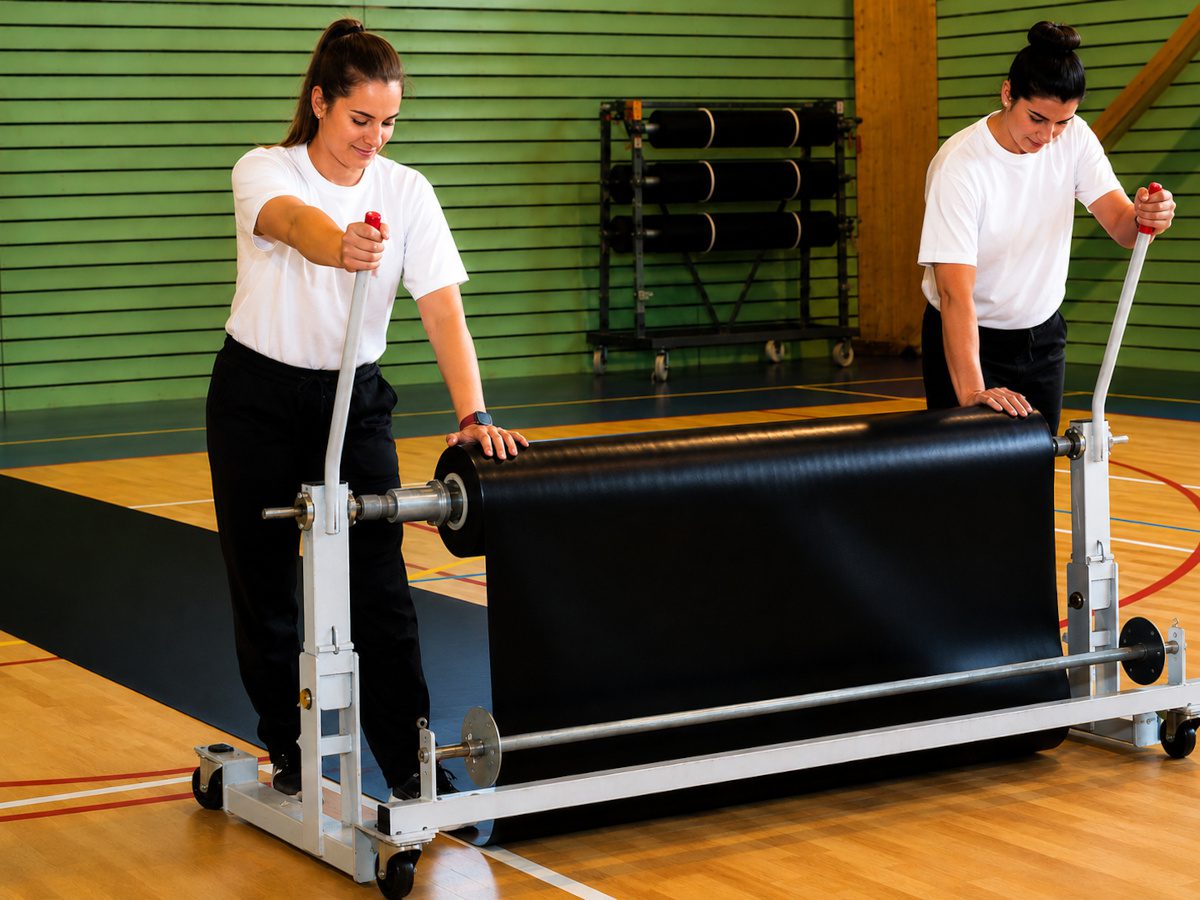 Taraflex Bateco - Pavimento protector de suelos de pistas deportivas