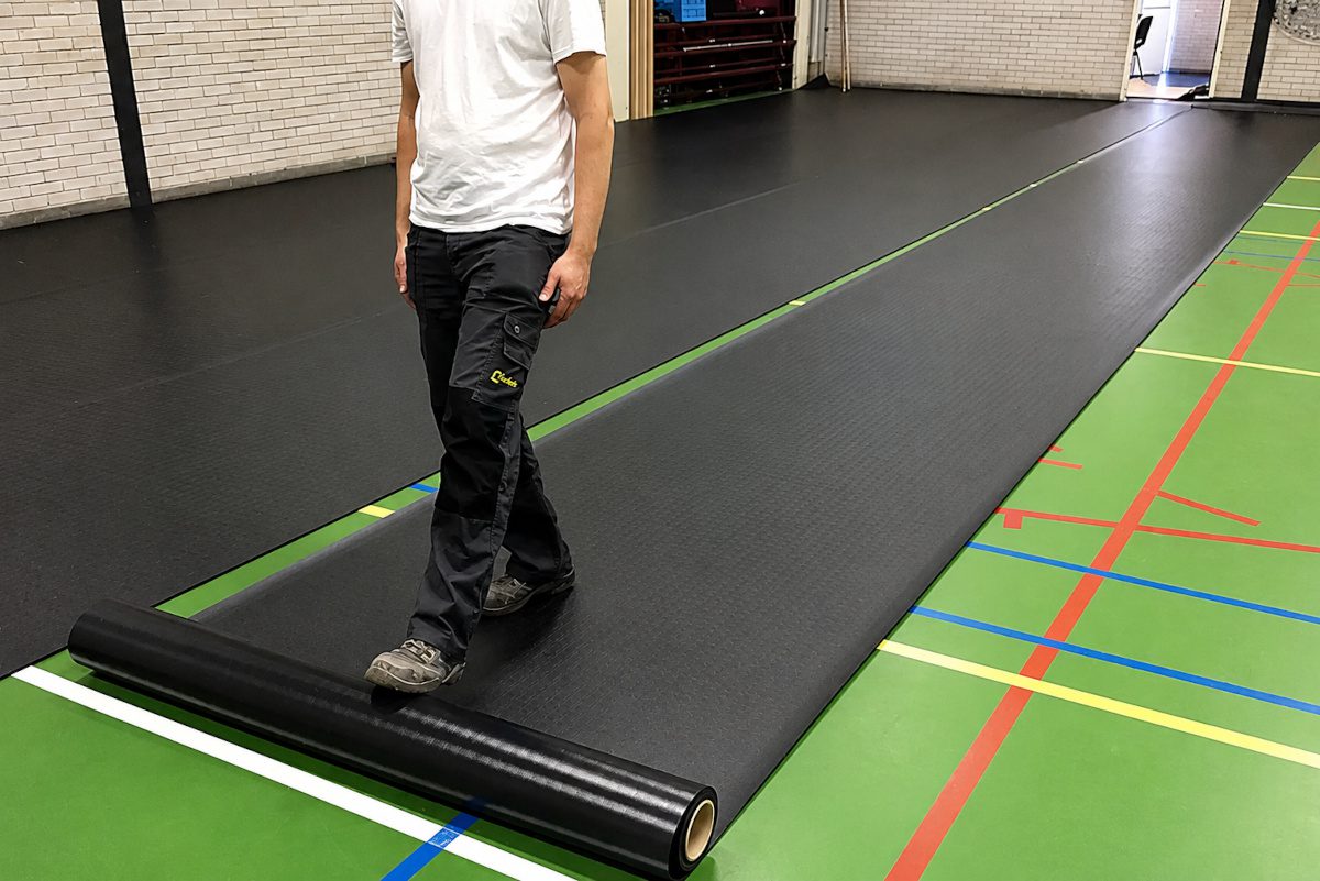 Taraflex Bateco - Protector de suelos de pistas deportivas