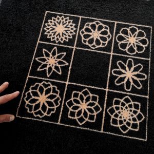 Alfombra personalizada - La Casa de Las Flores - Cartagena