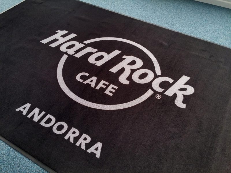 Alfombras personalizadas para Hard Rock Cafe Andorra