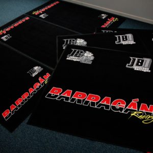 Alfombras personalizadas Barragán Racing