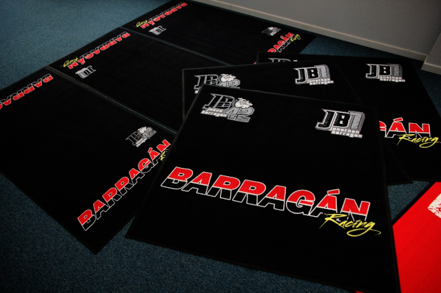 Alfombras personalizadas Barragán Racing