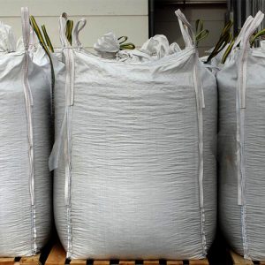 Bigbags de granza - granulado de caucho reciclado para fabricación de losetas
