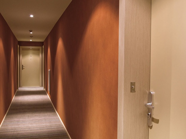 Revestimientos acusticos para paredes de pasillos Hoteles