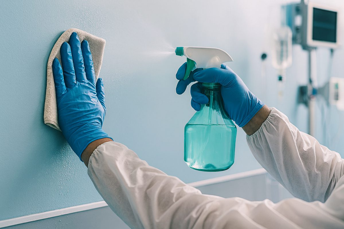 Revestimientos murales lavables - Limpieza cloro profunda