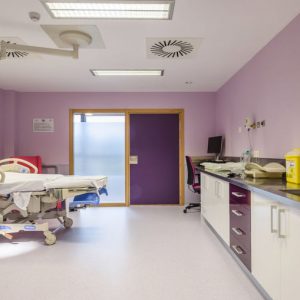 Vescom Nero - Revestimientos de paredes para Centros de salud y Hospitales